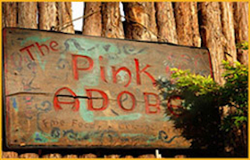 The Pink Adobe and Dragon Room Bar in Santa Fe, New Mexico