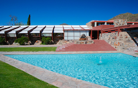 Frank Lloyd Wright’s Taliesin West in Scottsdale, Arizona