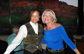 Dining at Sedona’s Yavapai Restaurant inside the Enchantment Resort