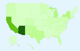 The Roaming Boomers Visitors Map