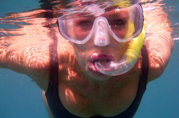 Snorkeling on Hawaii,