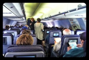 Crowded Airline Seating