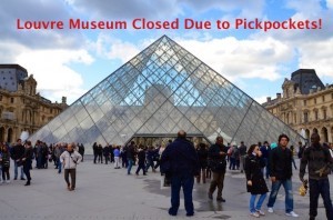 Pickpockets Louve Museum