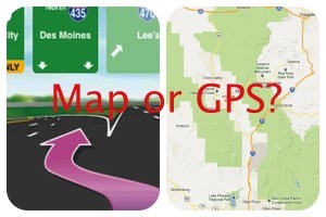 Road Trip Map GPS