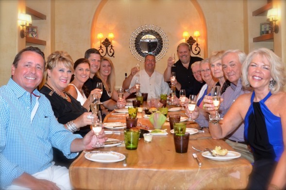 Our very first group dining event in Scottsdale