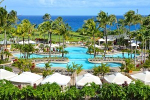 Pool and Ocean Views at the Ritz Carlton Kapalua Maui