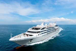 The mega-yacht Le Soleal
