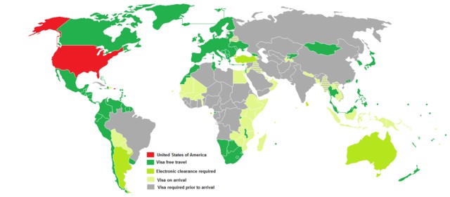 US_Citizens_Visa_Req_Map