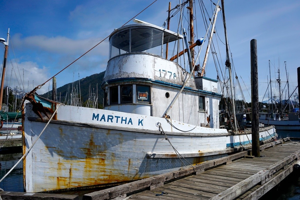 Martha K Fishing Boat Sitka Alaska