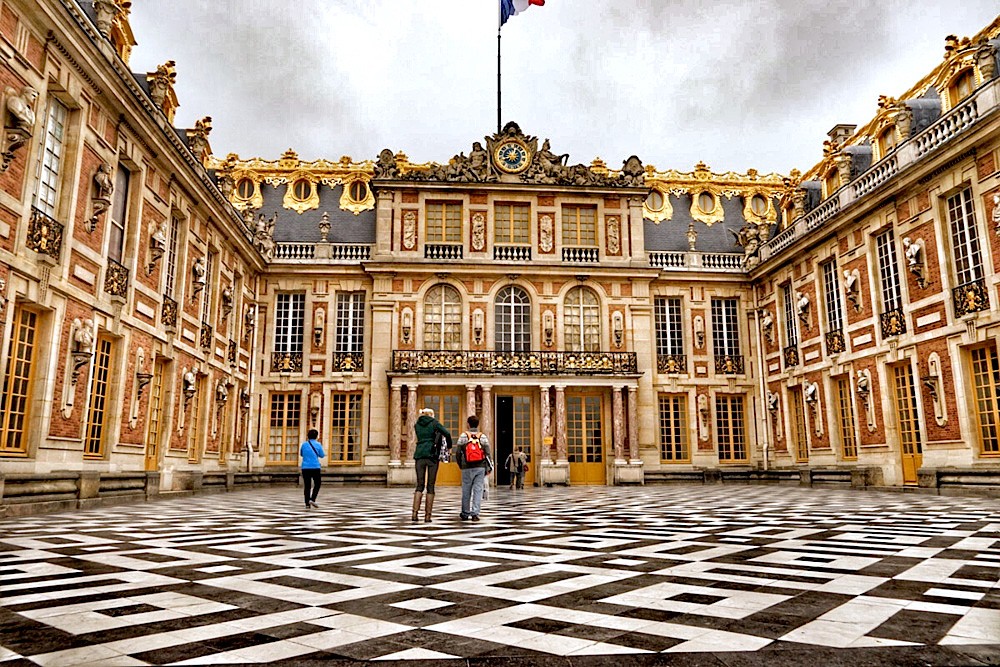 Marble Courtyard Palace of Versailles