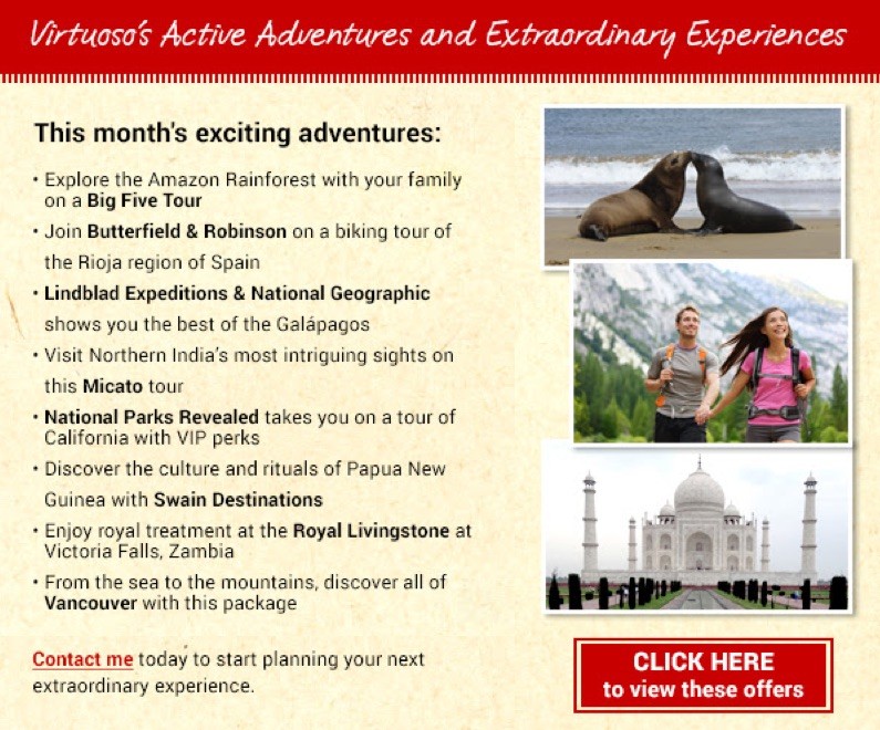Active Traveler Travel Packages
