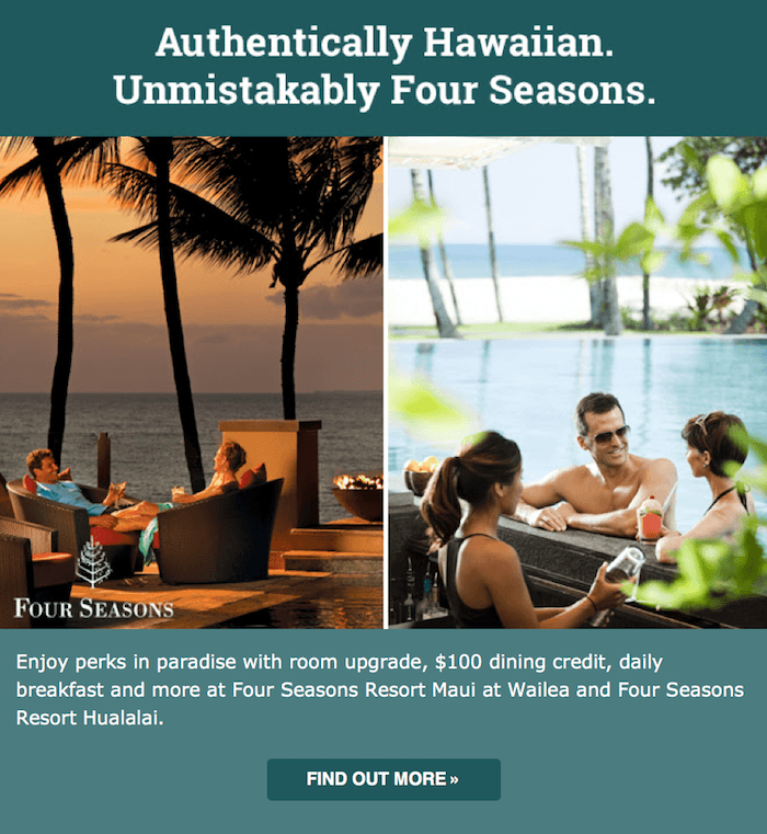 Four Seasons Hawaii Offers