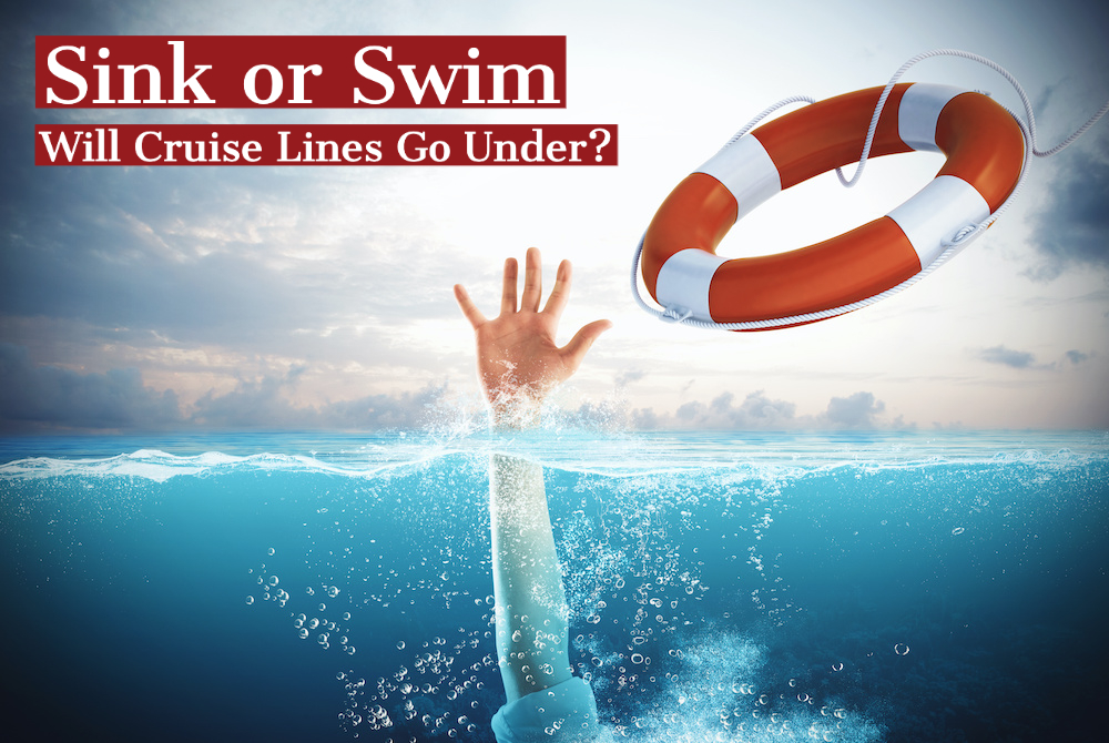 Article discussing possible cruise line bankruptcy