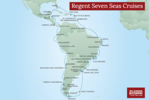 Regent Seven Seas Cruises 62-night Circle South America Cruise