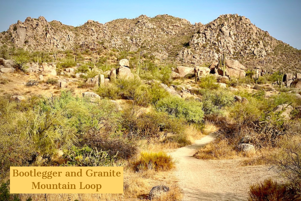 Hiking the Bootlegger and Granite Mountain Loop in Scottsdale, Arizona