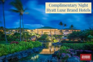 Complimentary Perks at Hyatt Luxury Brand Hotels