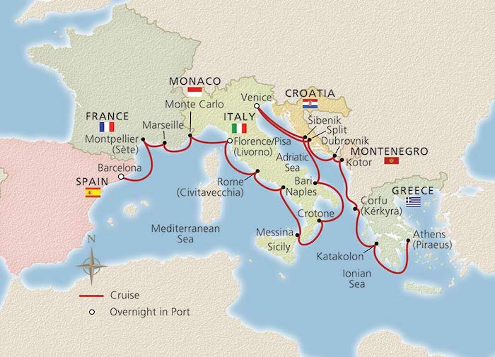 Viking Mediterranean and Adriatic Sojourn