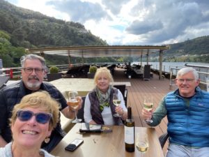 Roaming Boomers Clients Currently sailing the Douro River