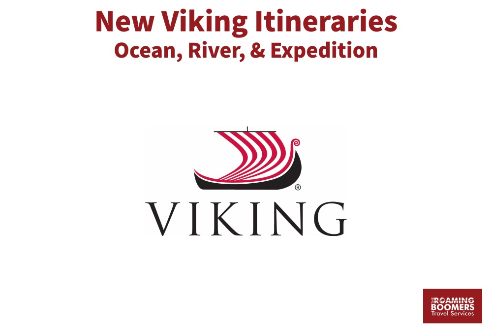 Here are exciting new Viking Cruises itineraries for ocean, river, and expedition cruises. 