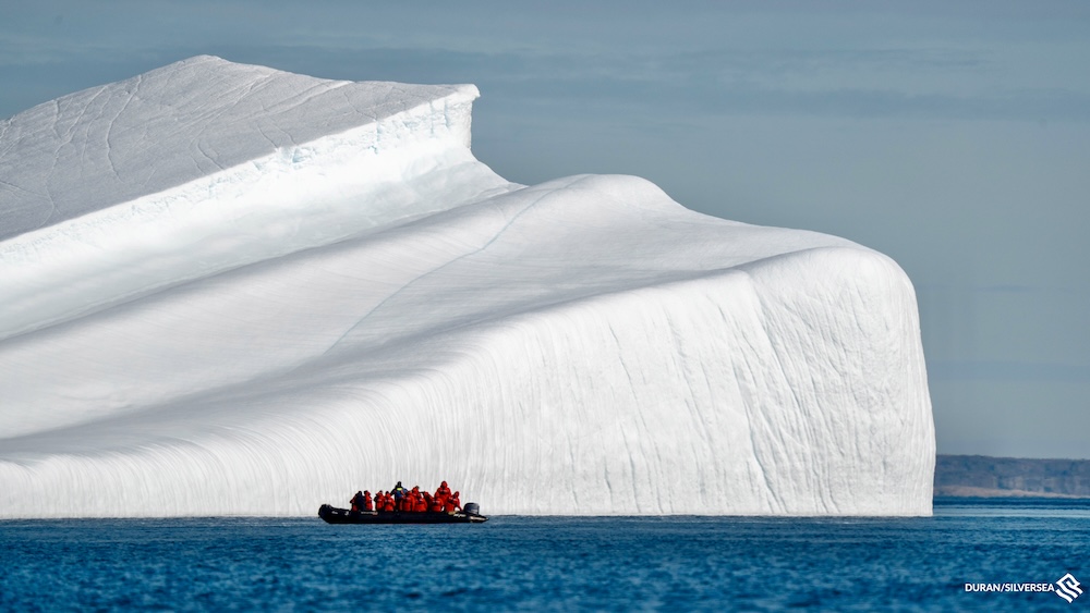 Silversea Expeditions High Bluff Island, Nunavut, Canada Iceberg