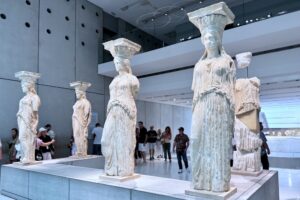 The Caryatids Acropolis Museum Athens Greece